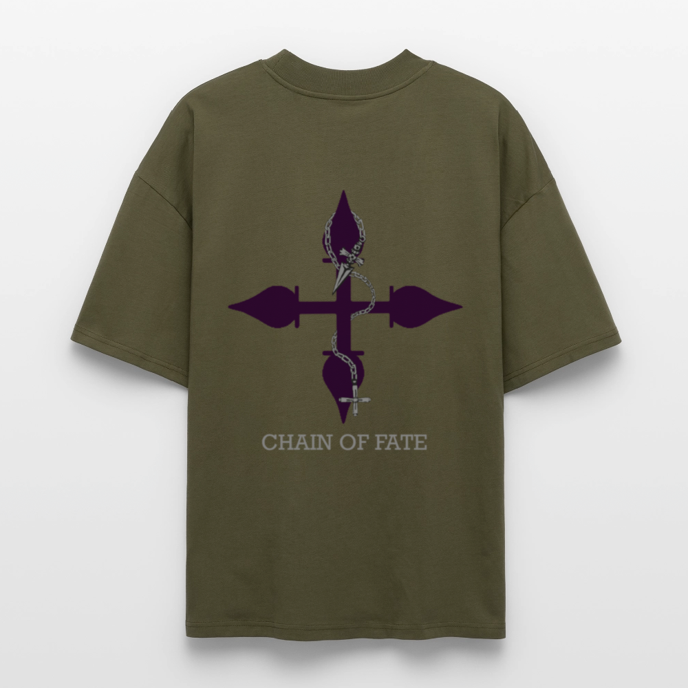 Hunter x Hunter Kurapika T-Shirt Chain of Fate Motiv weiß oversize Ryukai
Oversized Anime T-Shirt inspiriert von Kurapika Hunter x Hunter Ryukai
Weißes Hunter x Hunter Shirt mit Kettenmotiv Ryukai