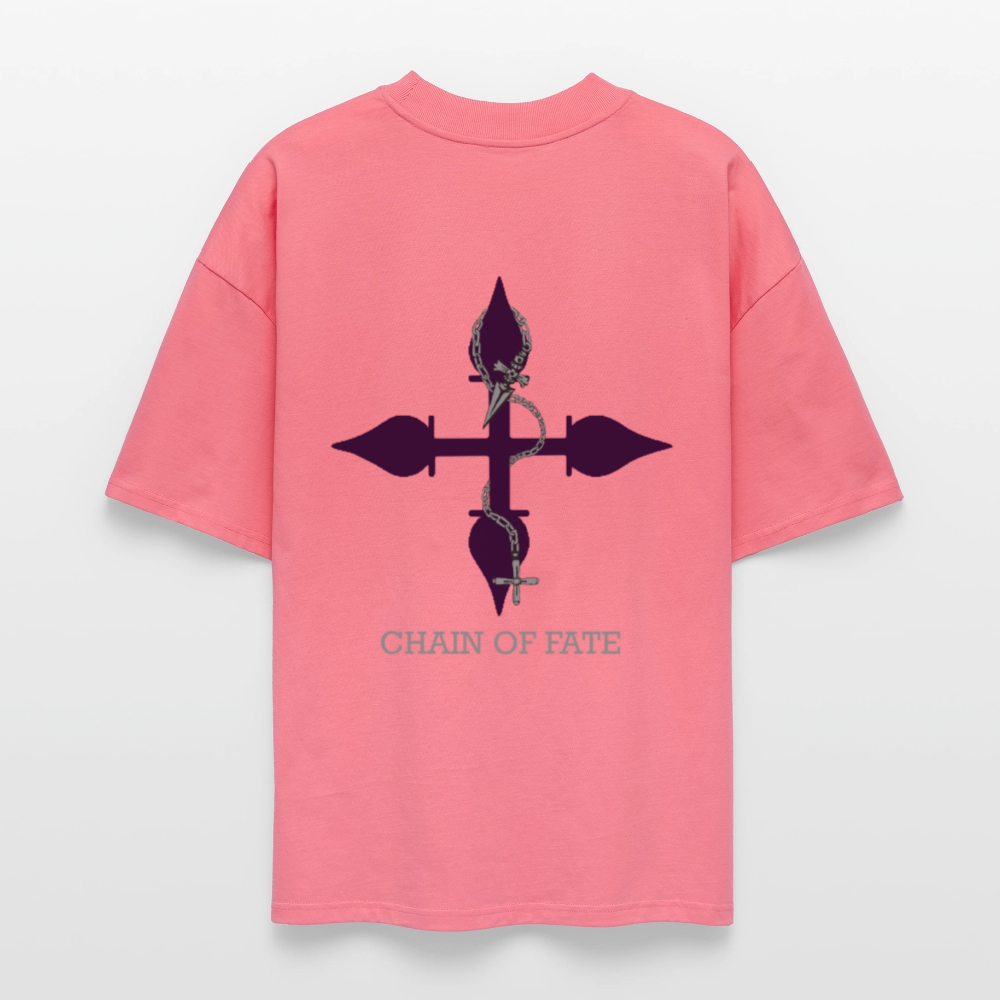 Hunter x Hunter Kurapika T-Shirt Chain of Fate Motiv weiß oversize Ryukai
Oversized Anime T-Shirt inspiriert von Kurapika Hunter x Hunter Ryukai
Weißes Hunter x Hunter Shirt mit Kettenmotiv Ryukai