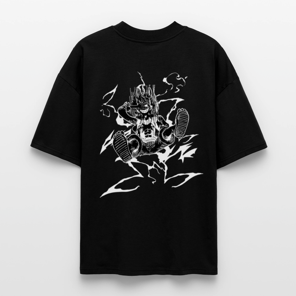 One Piece Shirt God of Liberation Luffy Gear 5 weiß oversize Ryukai
Oversized Anime Shirt inspiriert von Luffy Gear 5 God of Liberation Ryukai
Weißes One Piece Shirt mit großem God of Liberation Rückenprint Ryukai