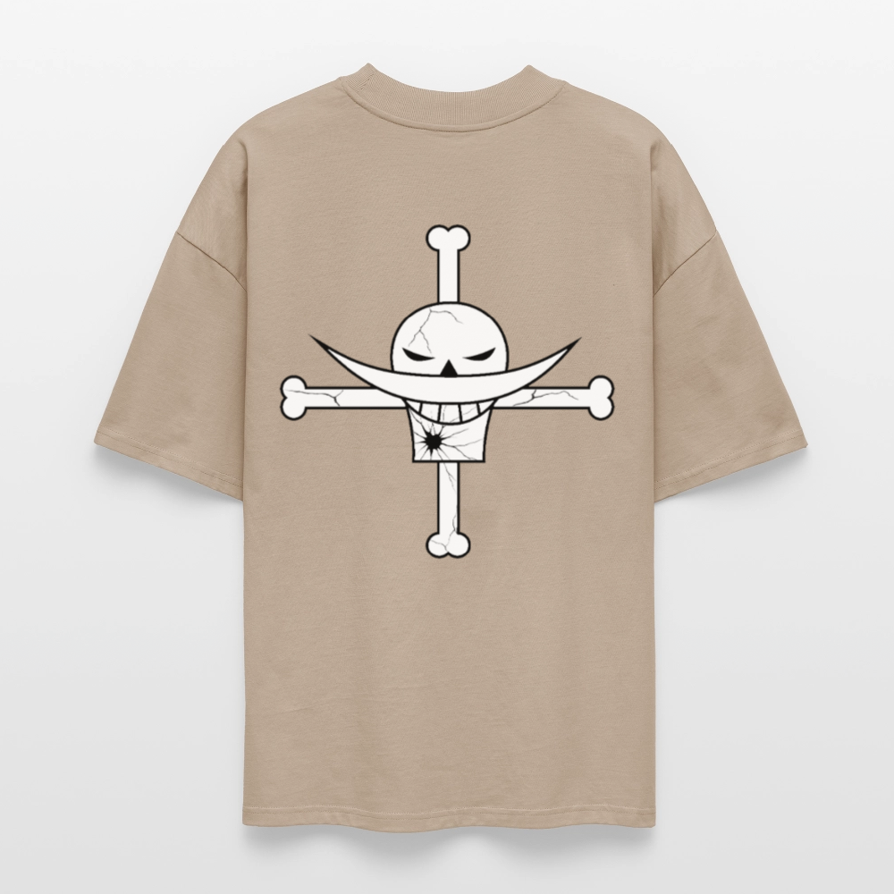 One Piece Whitebeard T-Shirt mit großem Rückenprint weiß oversize Ryukai
Anime Shirt inspiriert von One Piece Whitebeard Ryukai
Oversized Whitebeard Tee One Piece Fan Shirt Ryukai