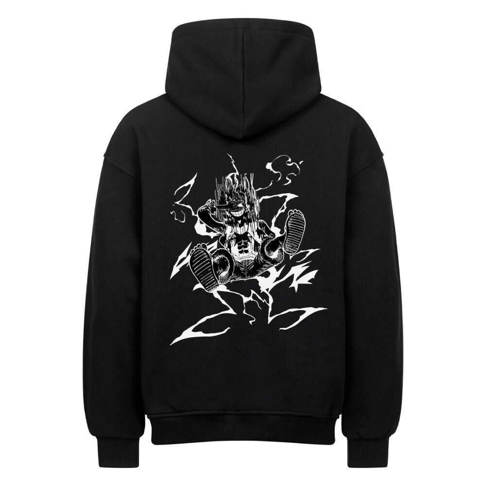 One Piece Hoodie God of Liberation Luffy Gear 5 weiß oversize Ryukai
Oversized Anime Hoodie inspiriert von Luffy Gear 5 God of Liberation Ryukai
Weißer One Piece Hoodie mit großem God of Liberation Rückenprint Ryukai