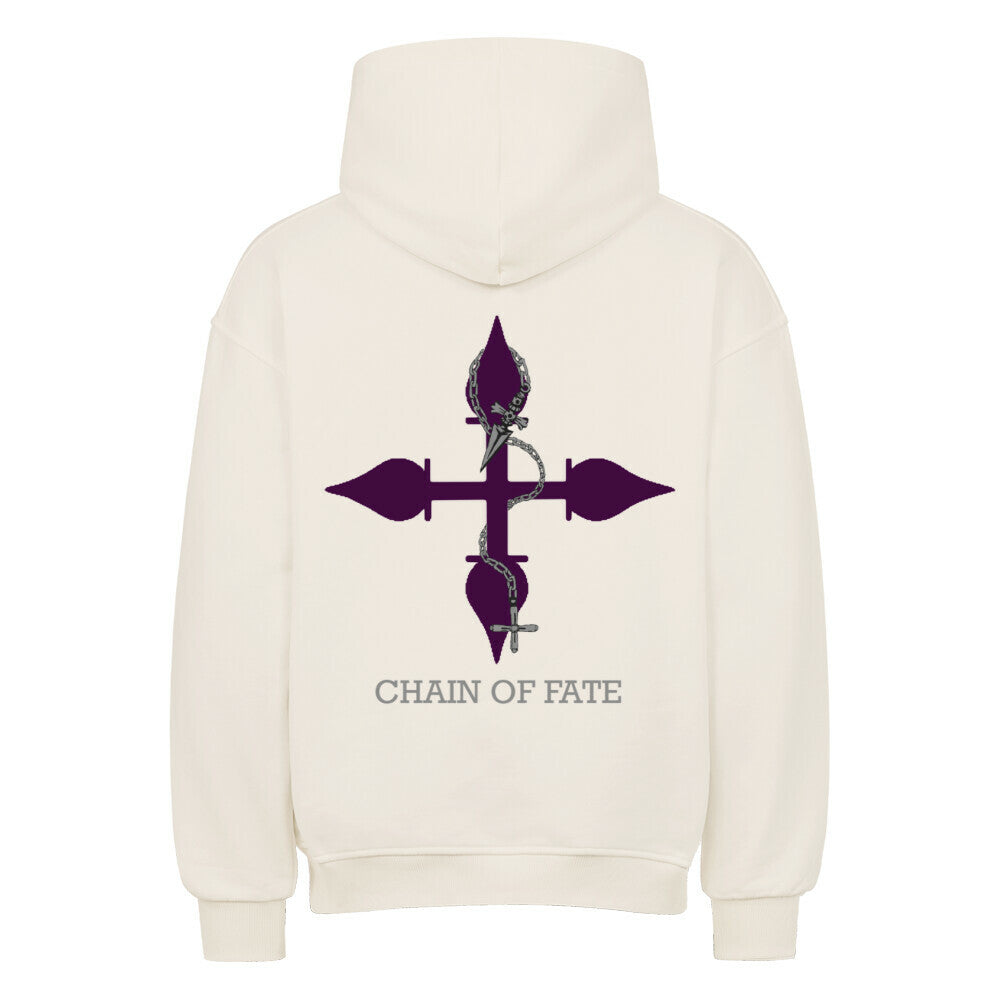 Hunter x Hunter Kurapika T-Shirt Chain of Fate Motiv weiß oversize Ryukai
Oversized Anime Hoodie inspiriert von Kurapika Hunter x Hunter Ryukai
Weißes Hunter x Hunter Hoodie mit Kettenmotiv Ryukai