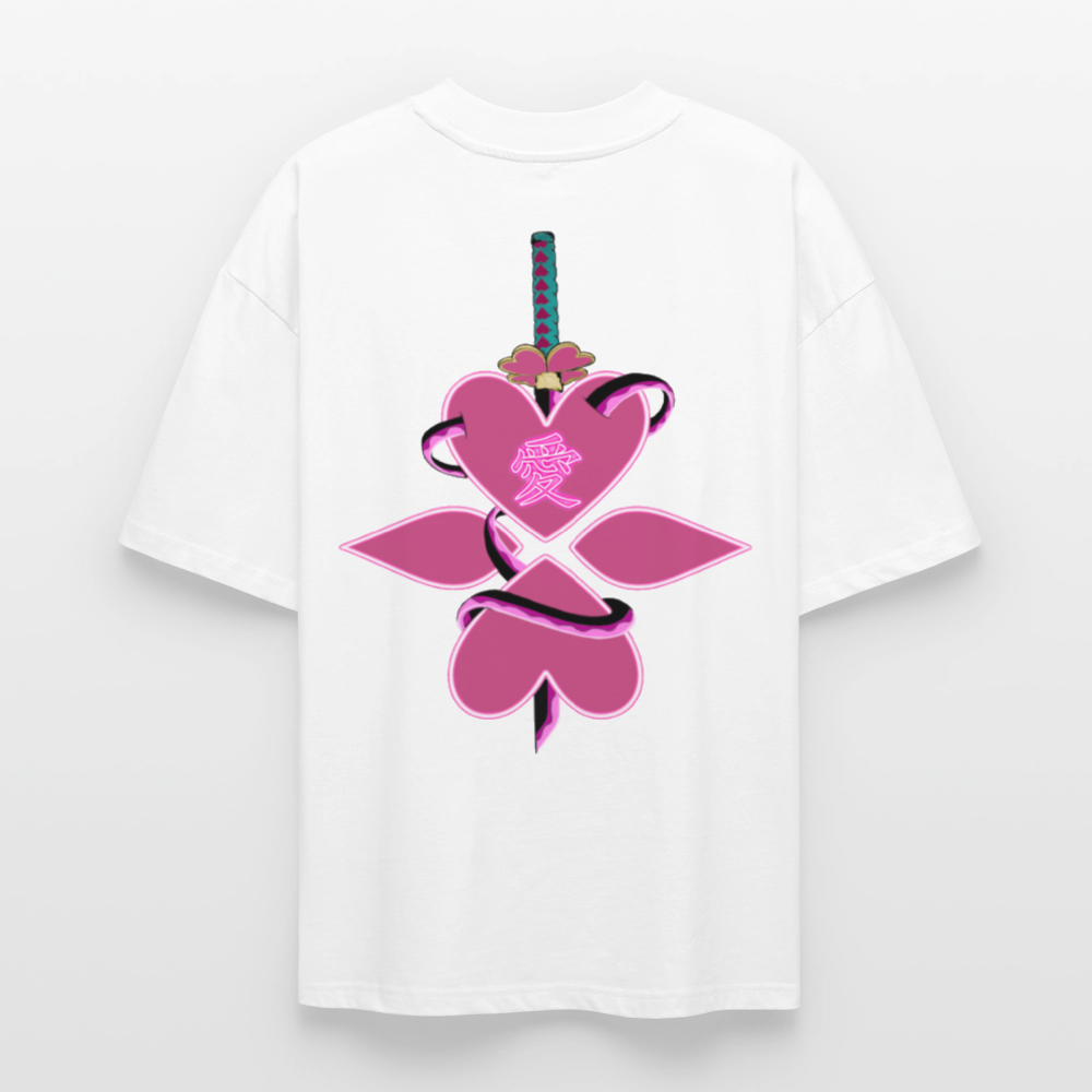 Stanley/Stella Oversized Unisex Bio T-Shirt Blaster - Weiß