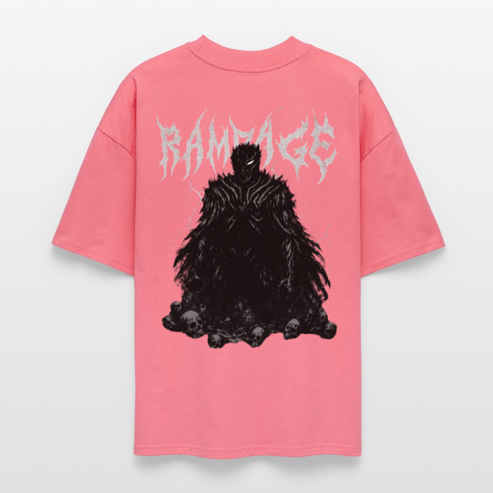 Berserk Dark Knight T-Shirt Rampage Rückenprint schwarz oversize Ryukai

Oversized Anime Shirt inspiriert von Berserk Guts Ryukai

Schwarzes Berserk T-Shirt mit großem Motiv Dark Knight Ryukai