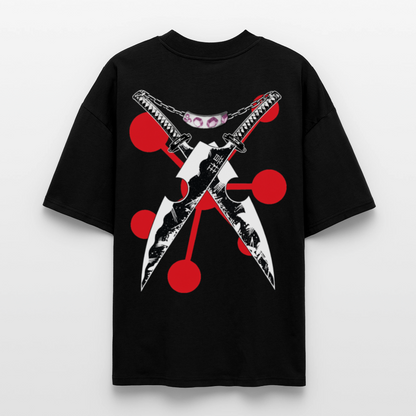 Stanley/Stella Oversized Unisex Bio T-Shirt Blaster - Schwarz