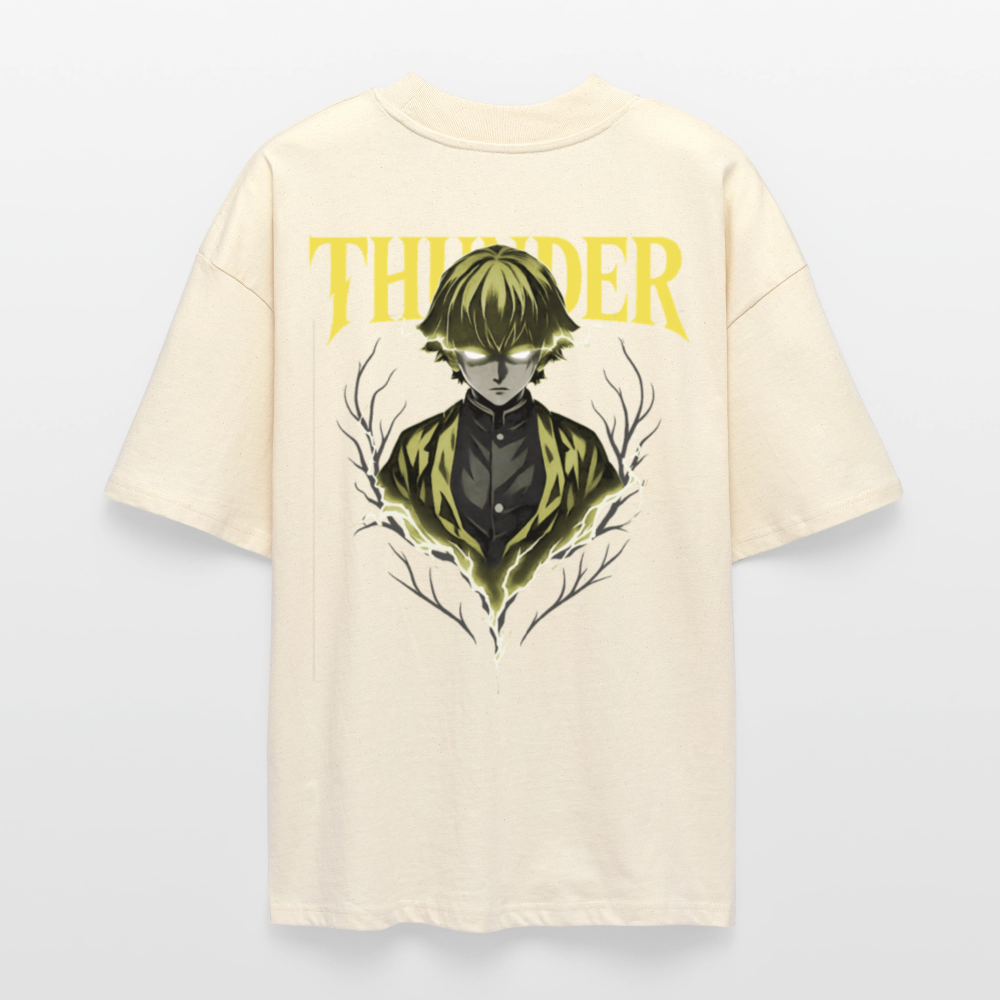 Stanley/Stella Oversized Unisex Bio T-Shirt Blaster - Weißgrau