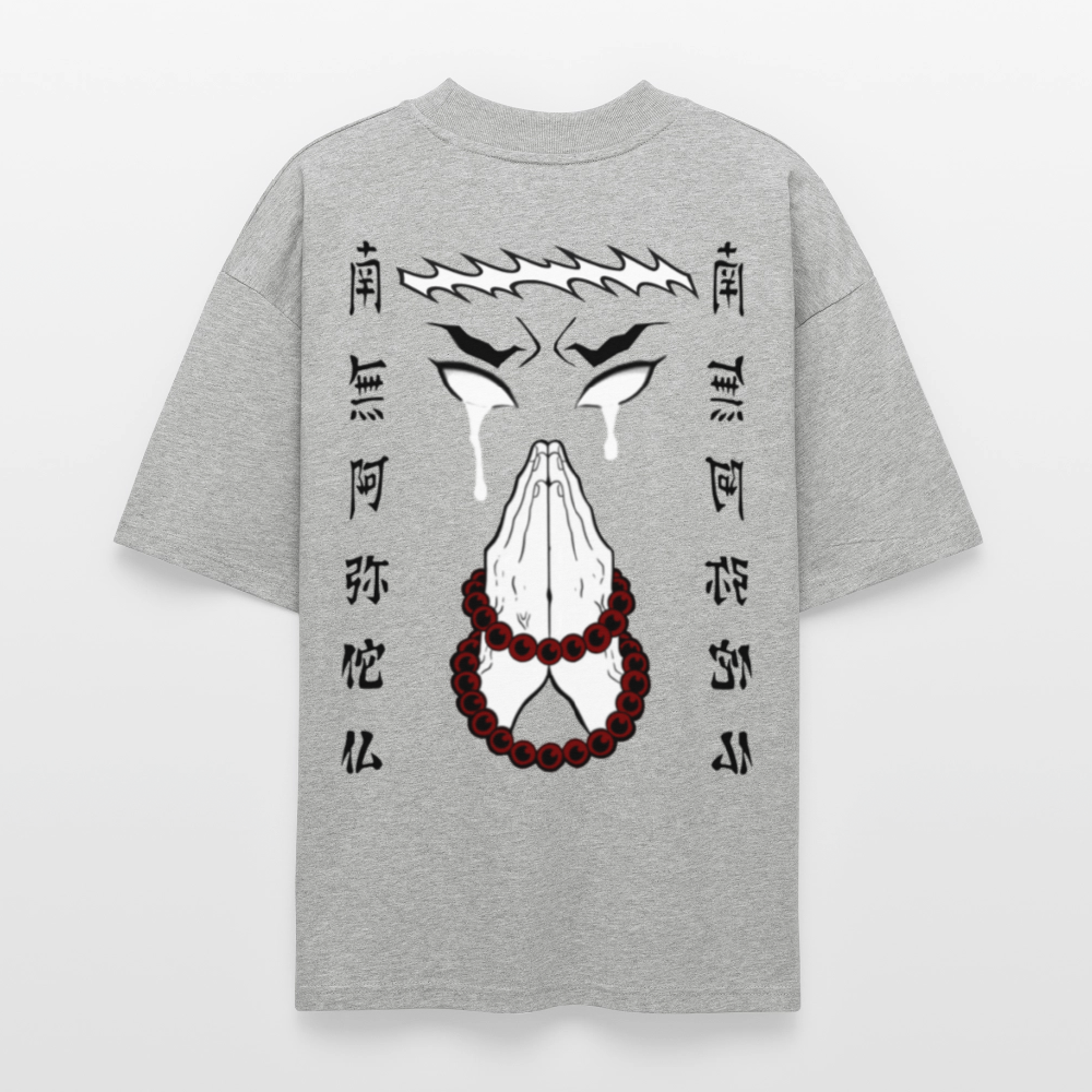 "The Strongest" Tee - Grau meliert