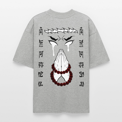 "The Strongest" Tee - Grau meliert