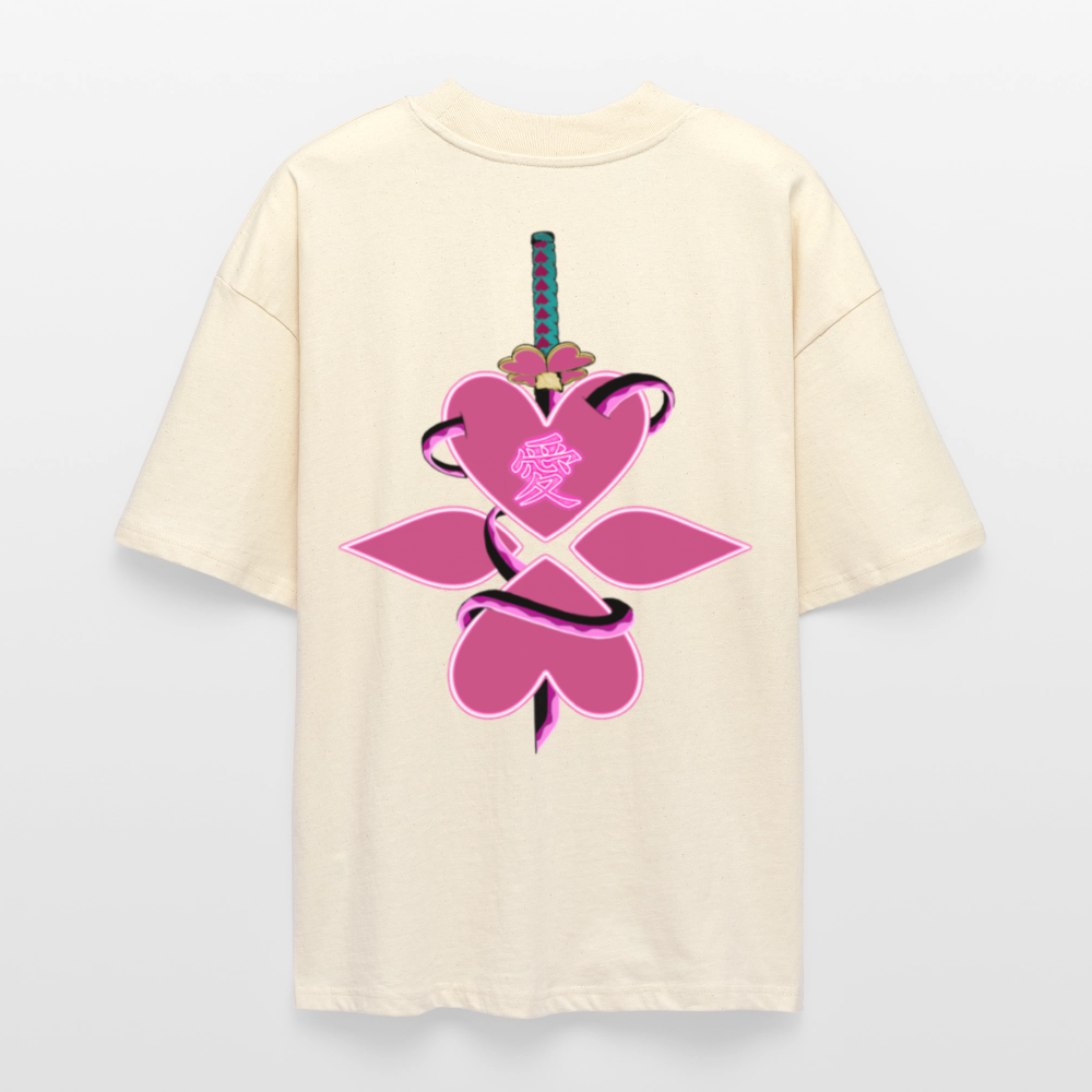 Stanley/Stella Oversized Unisex Bio T-Shirt Blaster - Weißgrau