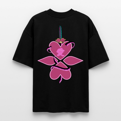 Stanley/Stella Oversized Unisex Bio T-Shirt Blaster - Schwarz