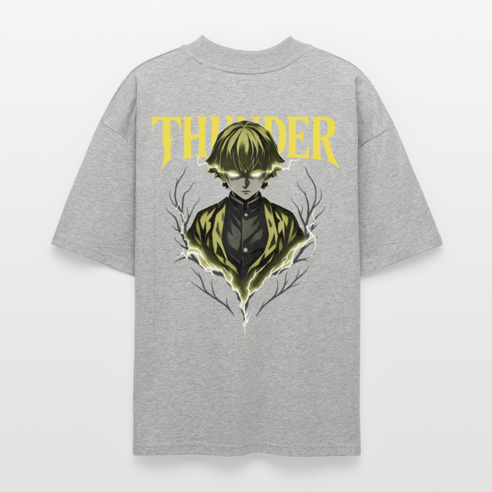 Stanley/Stella Oversized Unisex Bio T-Shirt Blaster - Grau meliert