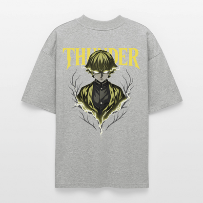 Stanley/Stella Oversized Unisex Bio T-Shirt Blaster - Grau meliert