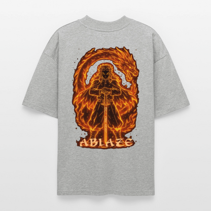 "Ablaze" - Grau meliert