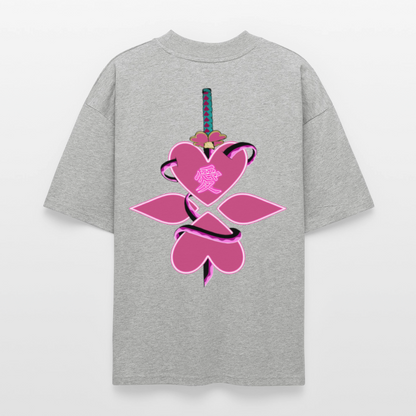 Stanley/Stella Oversized Unisex Bio T-Shirt Blaster - Grau meliert