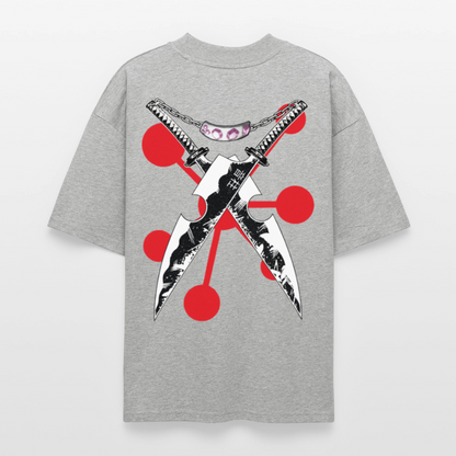 Stanley/Stella Oversized Unisex Bio T-Shirt Blaster - Grau meliert