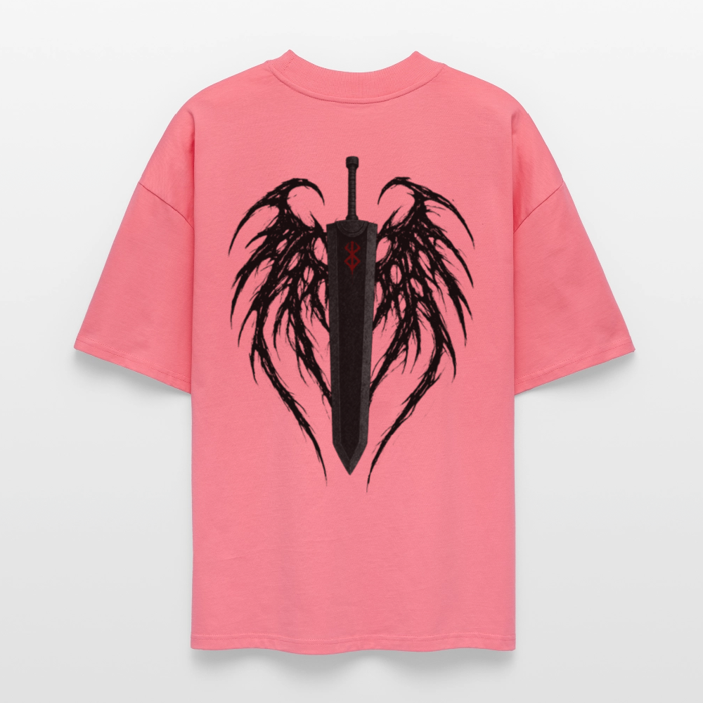 Berserk T-Shirt Dragon Slayer mit großem Rückenprint schwarz oversize Ryukai

Anime Streetwear T-Shirt inspiriert von Berserk Dragon Slayer Ryukai

Schwarzer Oversized Tee Berserk Dragon Slayer Design Rückseite