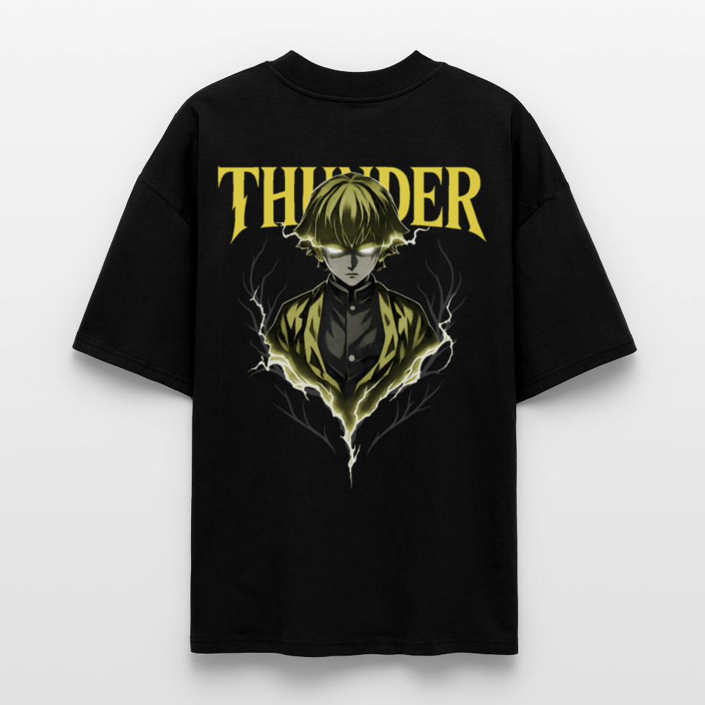 Stanley/Stella Oversized Unisex Bio T-Shirt Blaster - Schwarz