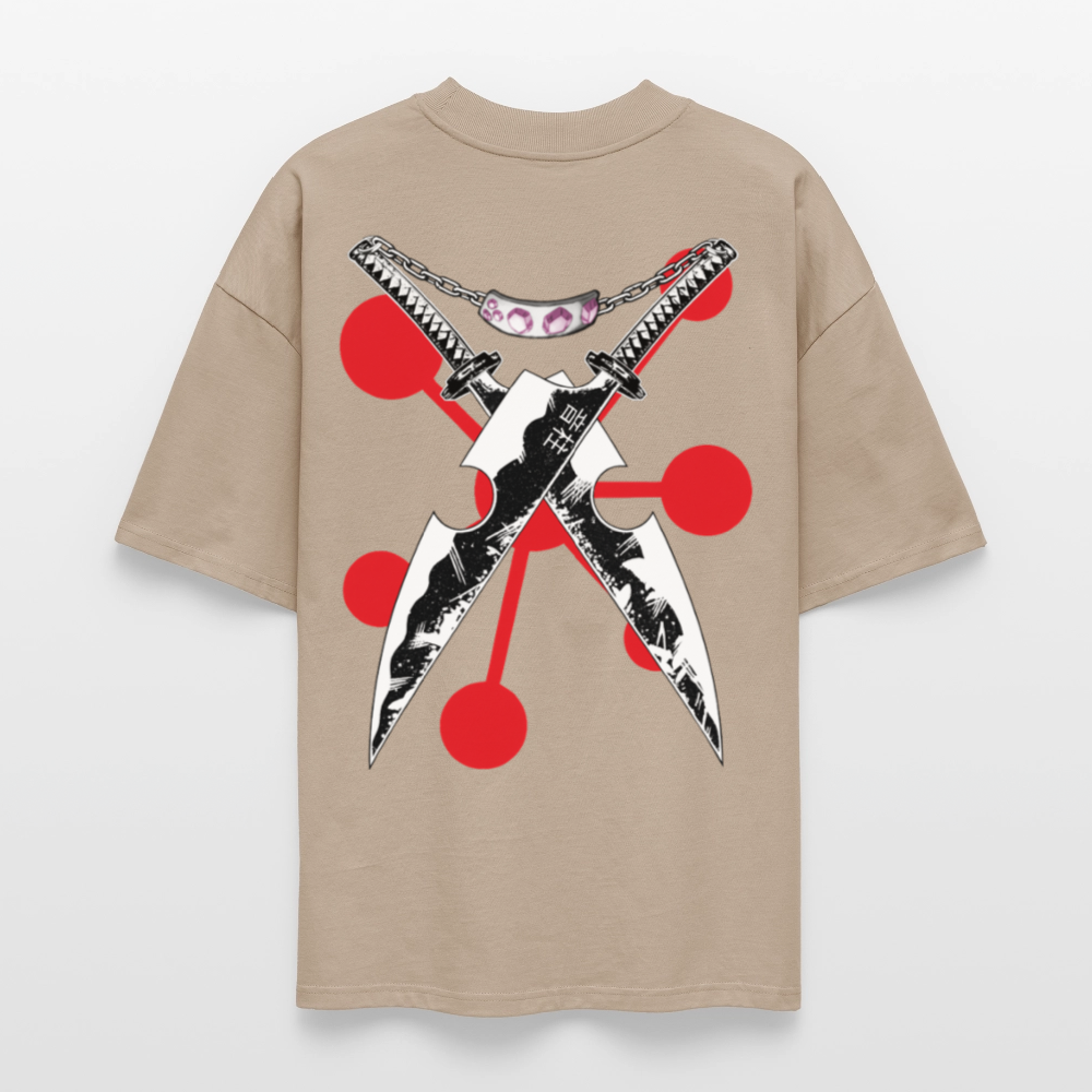 Stanley/Stella Oversized Unisex Bio T-Shirt Blaster - Steingrau