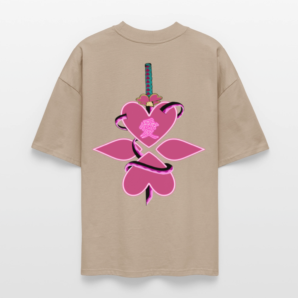 Stanley/Stella Oversized Unisex Bio T-Shirt Blaster - Steingrau