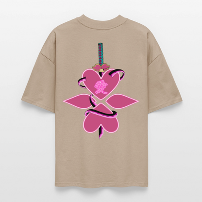 Stanley/Stella Oversized Unisex Bio T-Shirt Blaster - Steingrau