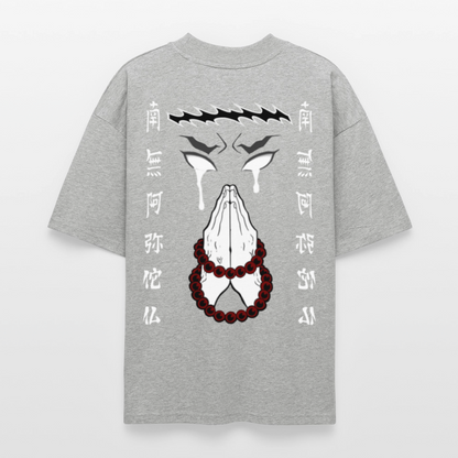 "The Strongest" Tee - Grau meliert