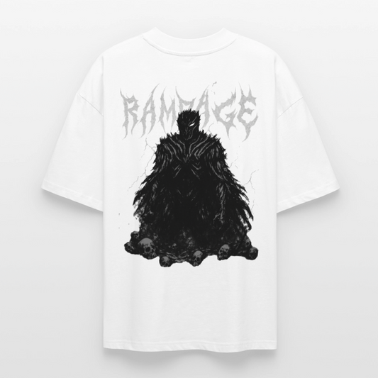 Berserk Dark Knight T-Shirt Rampage Rückenprint schwarz oversize Ryukai

Oversized Anime Shirt inspiriert von Berserk Guts Ryukai

Schwarzes Berserk T-Shirt mit großem Motiv Dark Knight Ryukai