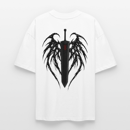 Berserk T-Shirt Dragon Slayer mit großem Rückenprint schwarz oversize Ryukai

Anime Streetwear T-Shirt inspiriert von Berserk Dragon Slayer Ryukai

Schwarzer Oversized Tee Berserk Dragon Slayer Design Rückseite