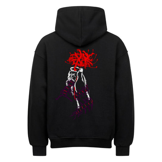Tokyo Ghoul Hoodie Red Bloom mit rotem Rückenprint schwarz oversize Ryukai

Anime Hoodie inspiriert von Tokyo Ghoul Red Bloom Ryukai

Schwarzer Oversized Hoodie mit rotem Motiv Tokyo Ghoul Ryukai